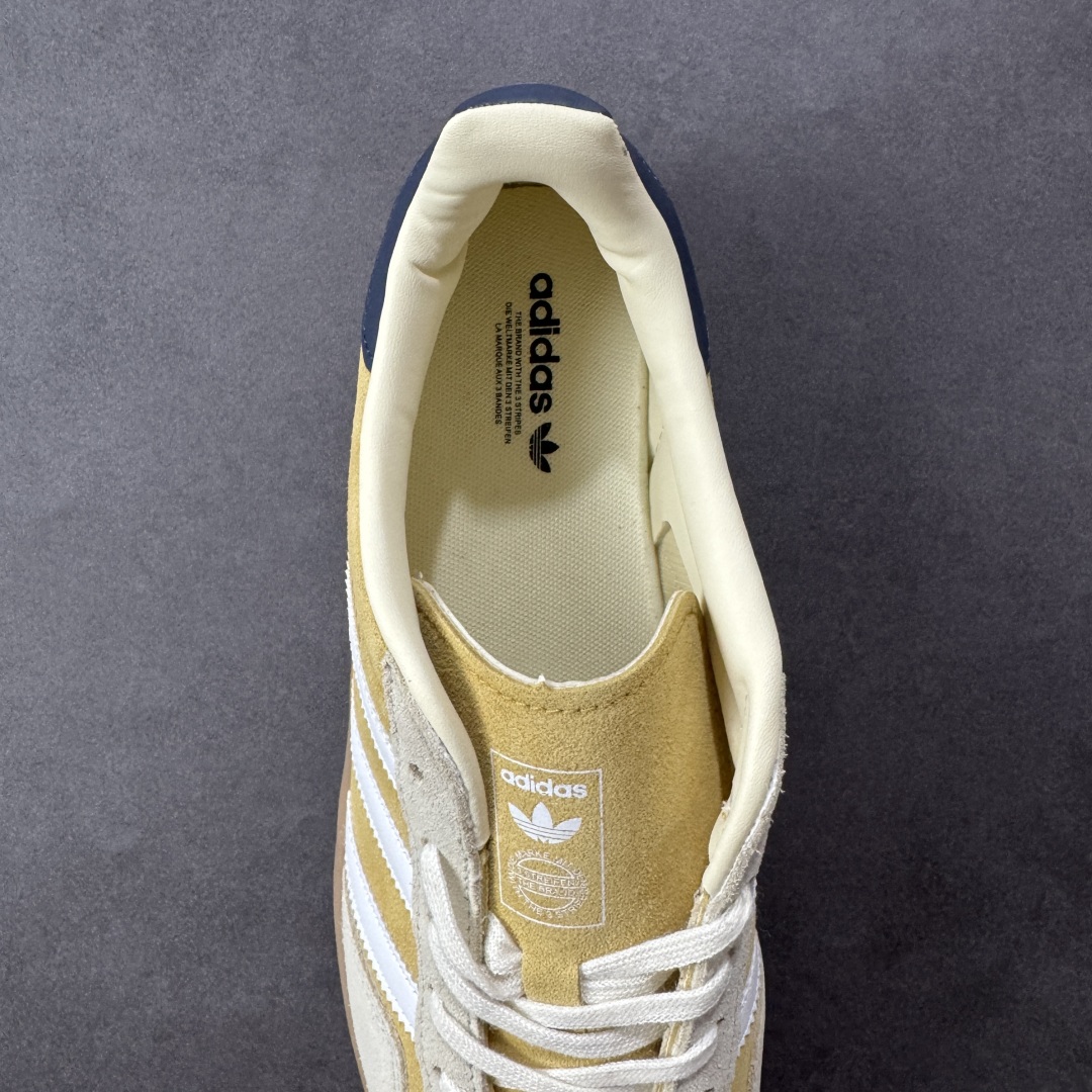 图片[7]-【公司级】AD Original Gazelle Indoor Trainers 瞪羚室内鞋系列低帮复古百搭休闲运动德训风板鞋 原厂原档案开发出品 皮料切割干净无任何毛边 鞋型细节完美 超高清洁度 货号：JI3523 尺码：35.5 36 36.5 37 38 38.5 39 40 40.5 41 42 42.5 43 44 44.5 45-选品中心
