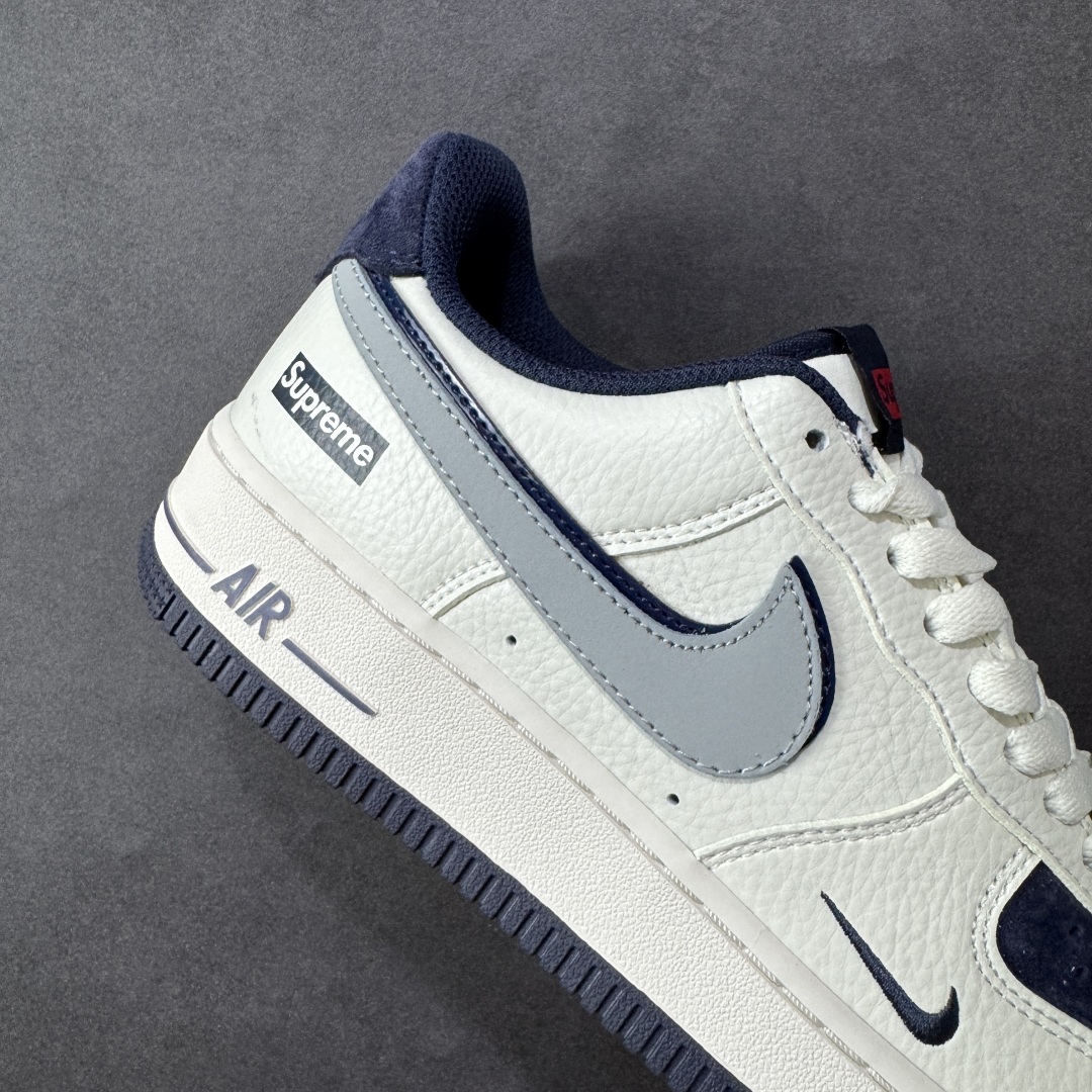 图片[6]-【定制版】Nike Air Force 1 \’07 Low “superme联名—米白蓝猪八双钩 ” 高端定制 低帮休闲板鞋 定制鞋盒 大厂纯原品质出货 超高清洁度 皮料切割干净无任何毛边 细节完美 货号：KX2532-504 尺码：36 36.5 37.5 38 38.5 39 40 40.5 41 42 42.5 43 44 44.5 45 编码：QFB310320-选品中心
