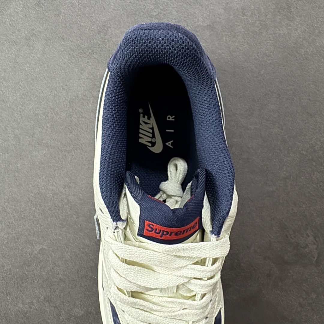 图片[7]-【定制版】Nike Air Force 1 \’07 Low “superme联名—米白蓝猪八双钩 ” 高端定制 低帮休闲板鞋 定制鞋盒 大厂纯原品质出货 超高清洁度 皮料切割干净无任何毛边 细节完美 货号：KX2532-504 尺码：36 36.5 37.5 38 38.5 39 40 40.5 41 42 42.5 43 44 44.5 45 编码：QFB310320-选品中心