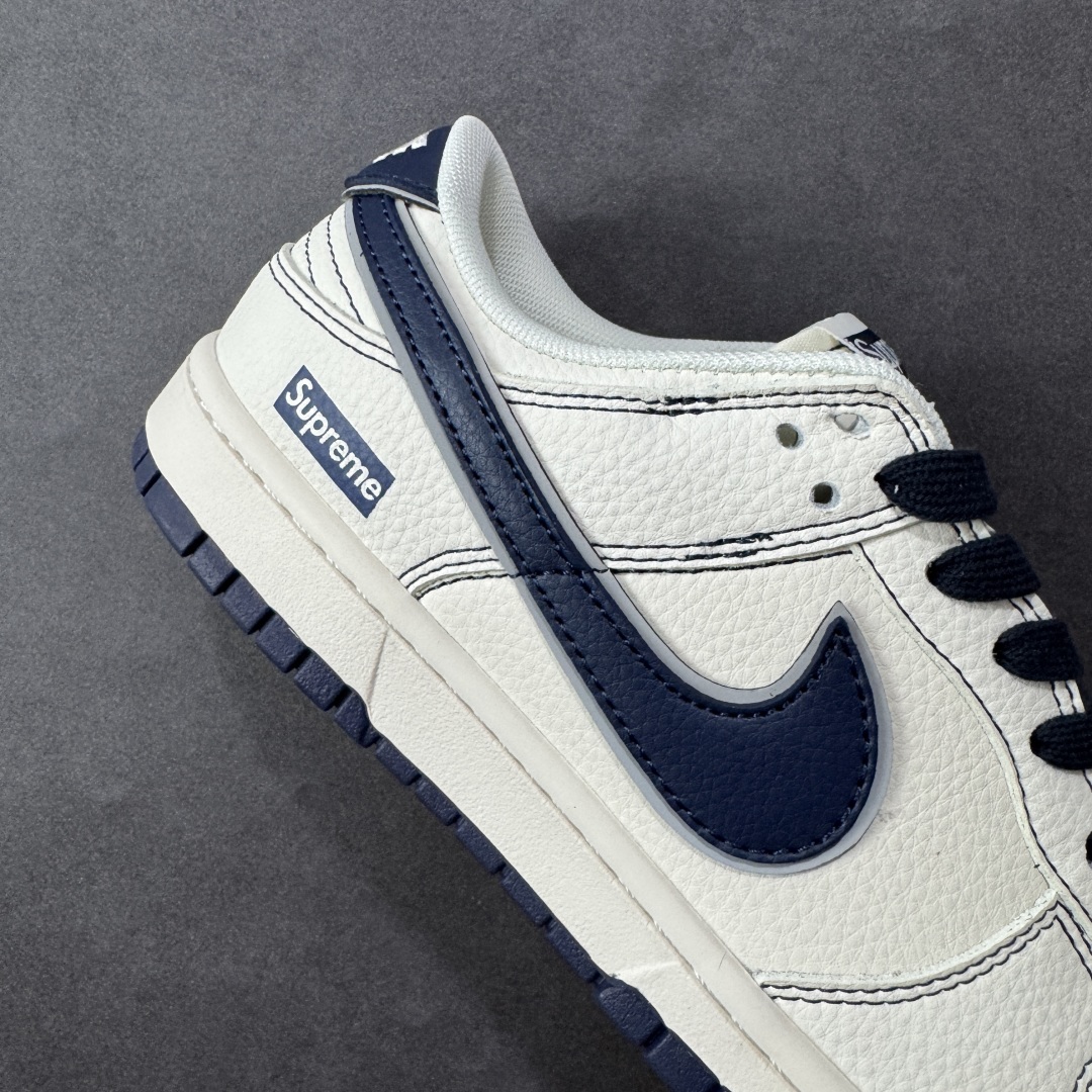 图片[6]-【定制版】Nike SB Dunk Low“ Supreme联名——午夜蓝” 周年高端定制 低帮休闲板鞋 定制鞋盒 大厂纯原品质出货 超高清洁度 皮料切割干净无任何毛边 细节完美 货号：SM6668-116 尺码： 36 36.5 37.5 38 38.5 39 40 40.5 41 42 42.5 43 44 44.5 45-选品中心