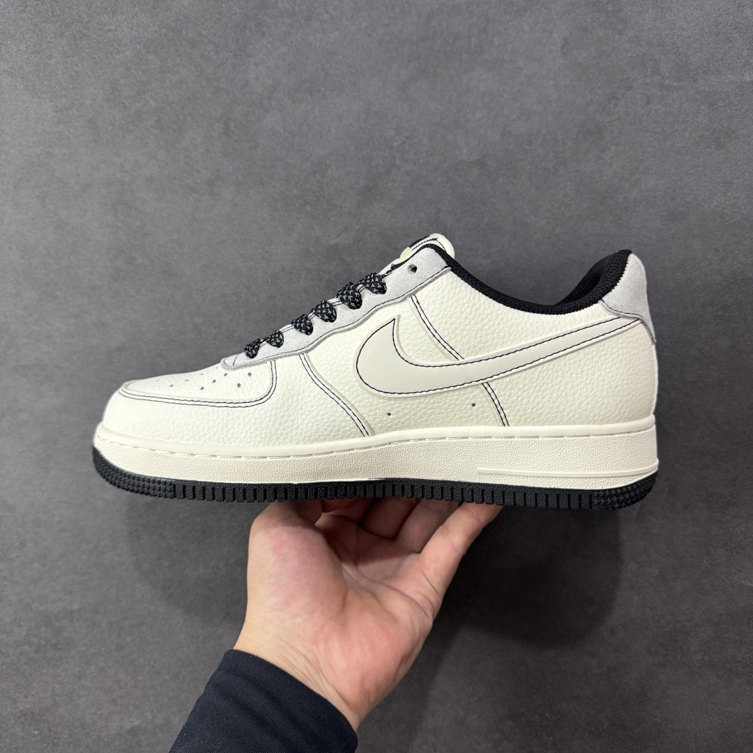 图片[2]-【定制版】NIke Air Force 1 \’07 Low “北面联名——米灰黑布标”空军一号 低帮 运动鞋 休闲鞋 折边针车 工艺难度大 原楦头原纸板 原装鞋盒 定制五金配件 内置全掌气垫 原厂鞋底 货号：JS8028-015 尺码：36 36.5 37.5 38 38.5 39 40 40.5 41 42 42.5 43 44 44.5 45 编码：HXSB310320-选品中心