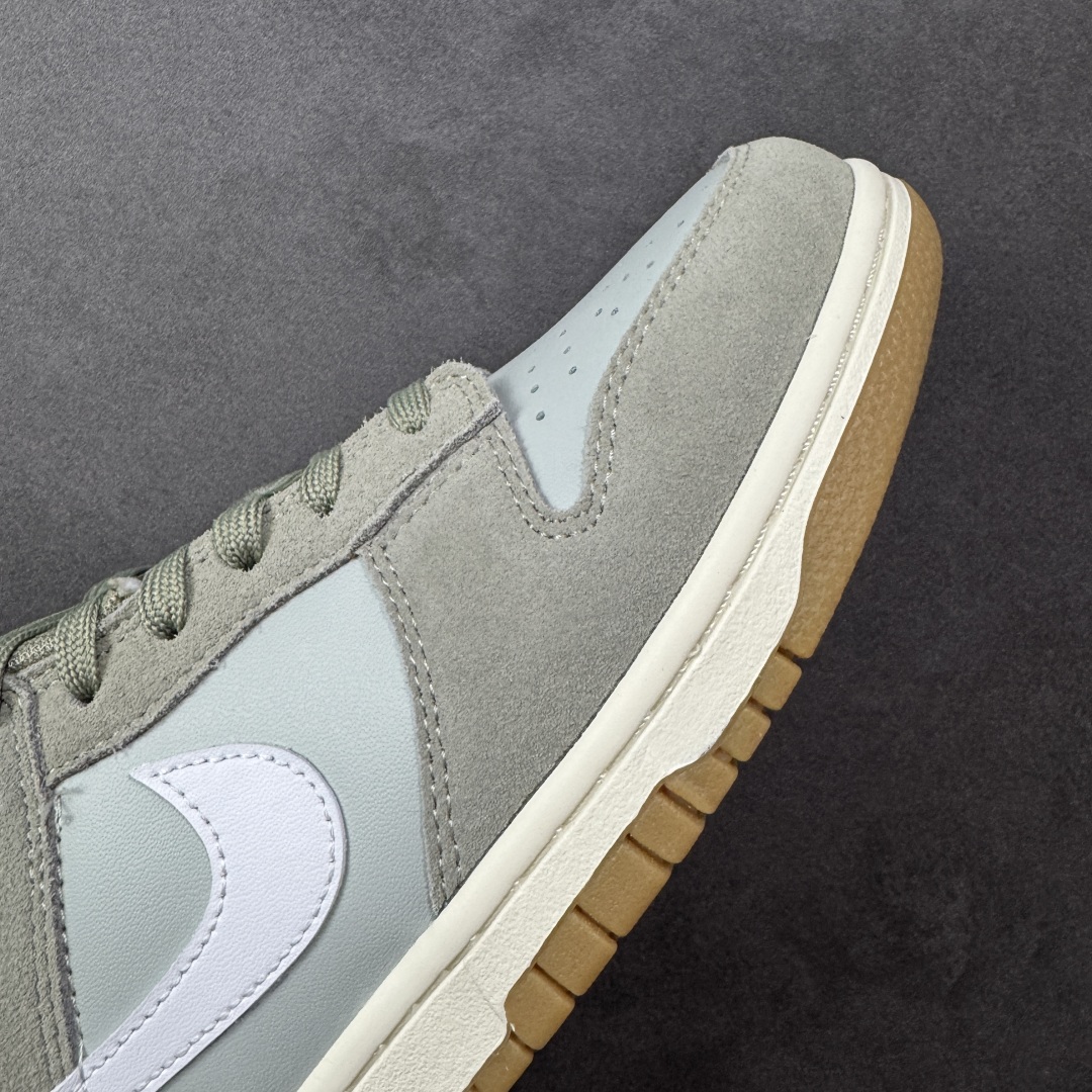图片[5]-【YC版本】Nike Dunk Low “Gum Pack” 白绿色 此款以简约大方的造型设计，给人以随性休闲的时尚格调，穿着舒适轻便，运动灵活自如，满足日常个性穿搭。 货号： IB6399-002 尺码： 40 40.5 41 42 42.5 43 44 44.5 45 46 编码：HXSB250260-选品中心