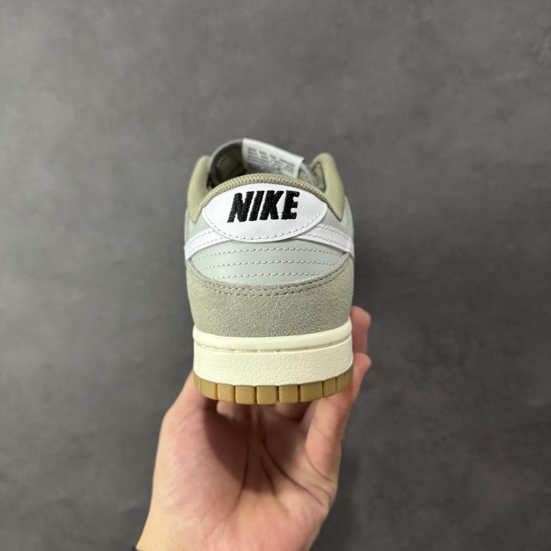 图片[4]-【YC版本】Nike Dunk Low “Gum Pack” 白绿色 此款以简约大方的造型设计，给人以随性休闲的时尚格调，穿着舒适轻便，运动灵活自如，满足日常个性穿搭。 货号： IB6399-002 尺码： 40 40.5 41 42 42.5 43 44 44.5 45 46 编码：HXSB250260-选品中心
