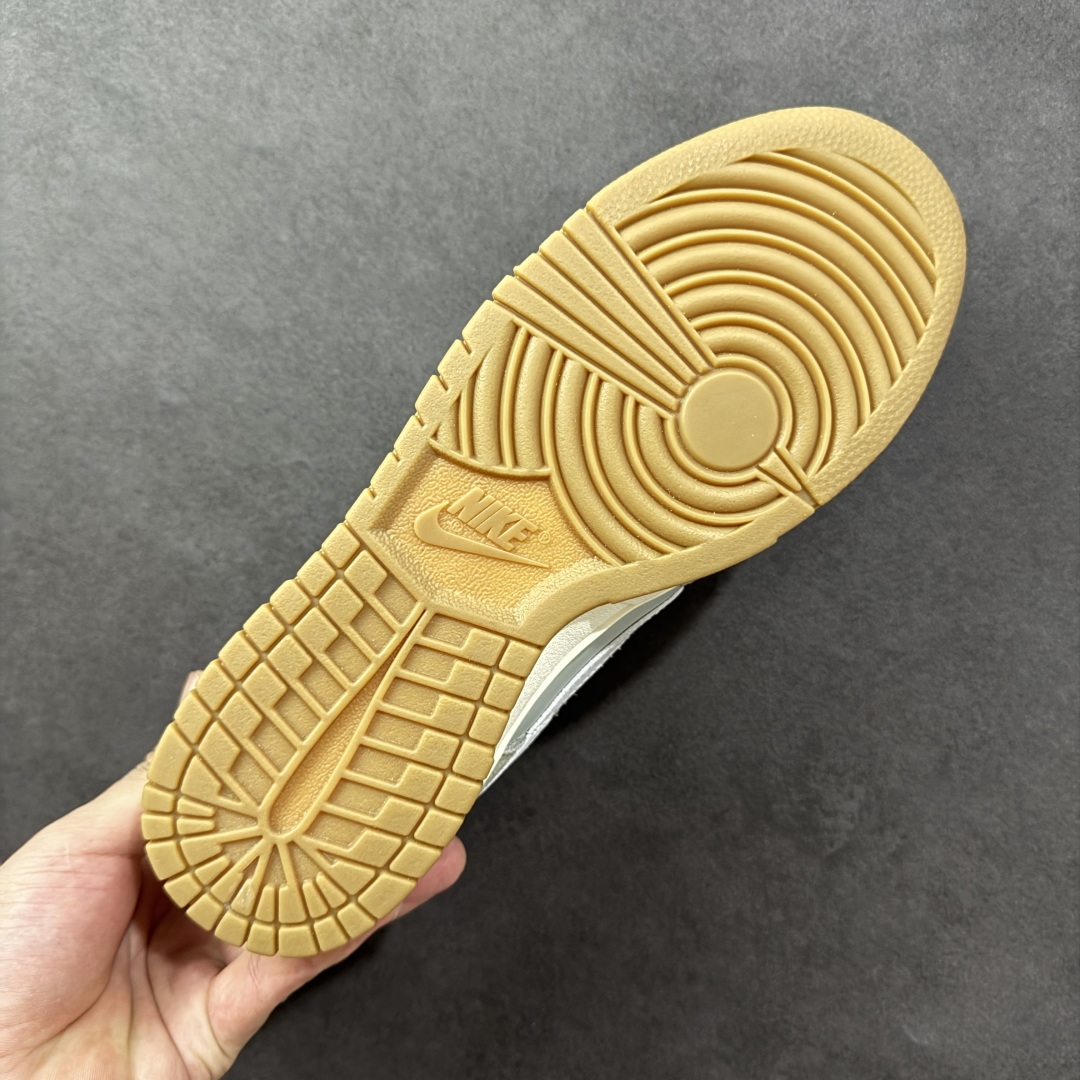 图片[9]-【YC版本】Nike Dunk Low “Gum Pack” 白绿色 此款以简约大方的造型设计，给人以随性休闲的时尚格调，穿着舒适轻便，运动灵活自如，满足日常个性穿搭。 货号： IB6399-002 尺码： 40 40.5 41 42 42.5 43 44 44.5 45 46 编码：HXSB250260-选品中心