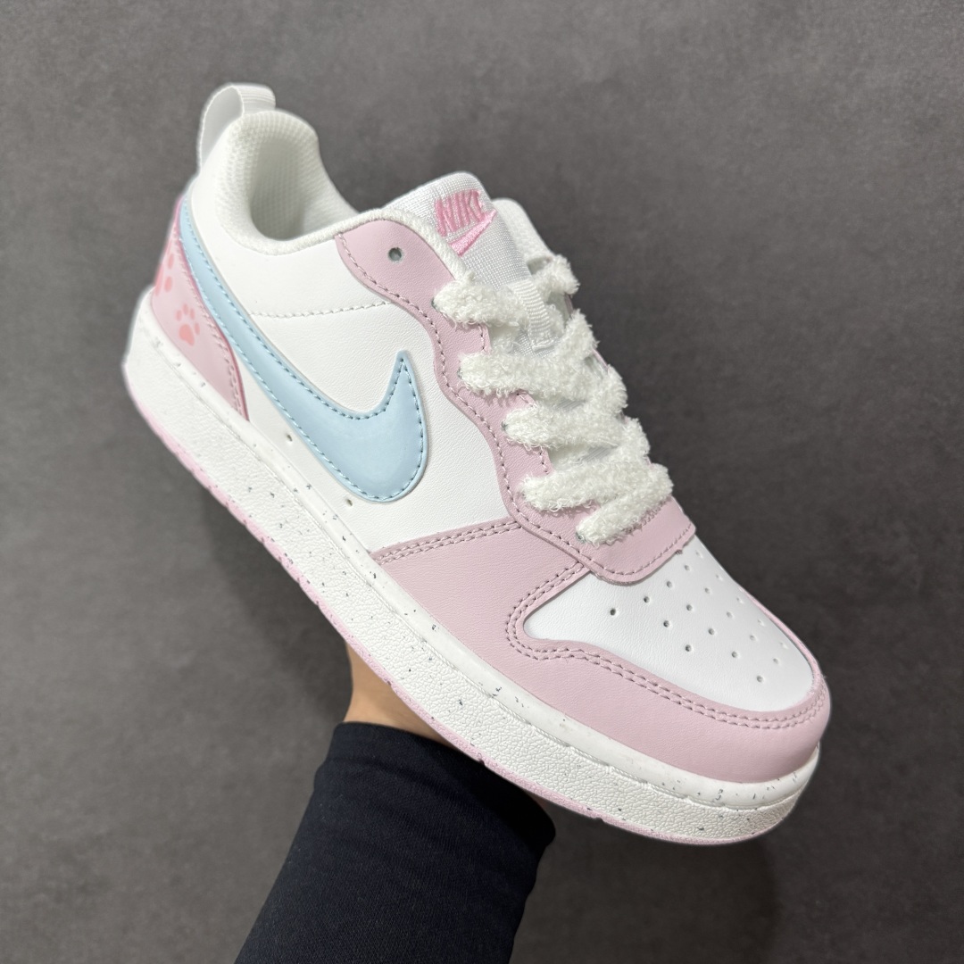 图片[3]-【公司级】Nike Court Borough Low 低帮百搭透气休闲运动板鞋男女鞋 小空军 经典耐用的设计，兼顾舒适脚感和出众风范，演绎匠心之作。结构性的支撑贴合感结合复古篮球设计，塑就场外全明星风范。 货号：IM3384-141 尺码：35.5 36 36.5 37.5 38 38.5 39 40 编码：AYB180190-选品中心