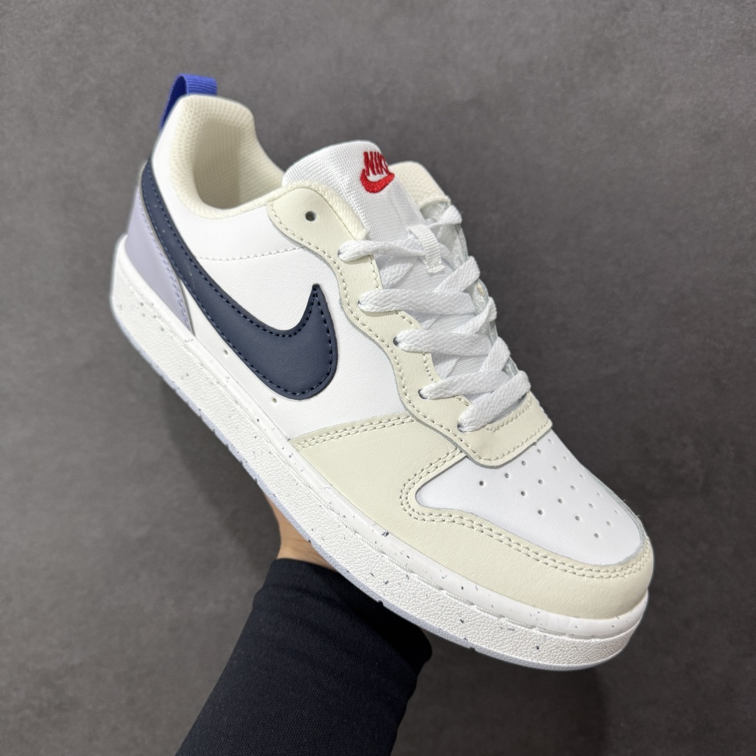 图片[3]-【公司级】Nike Court Borough Low 低帮百搭透气休闲运动板鞋男女鞋 小空军 经典耐用的设计，兼顾舒适脚感和出众风范，演绎匠心之作。结构性的支撑贴合感结合复古篮球设计，塑就场外全明星风范。 货号：DV5456-105 尺码：35.5 36 36.5 37.5 38 38.5 39 40 编码：AYB180190-选品中心