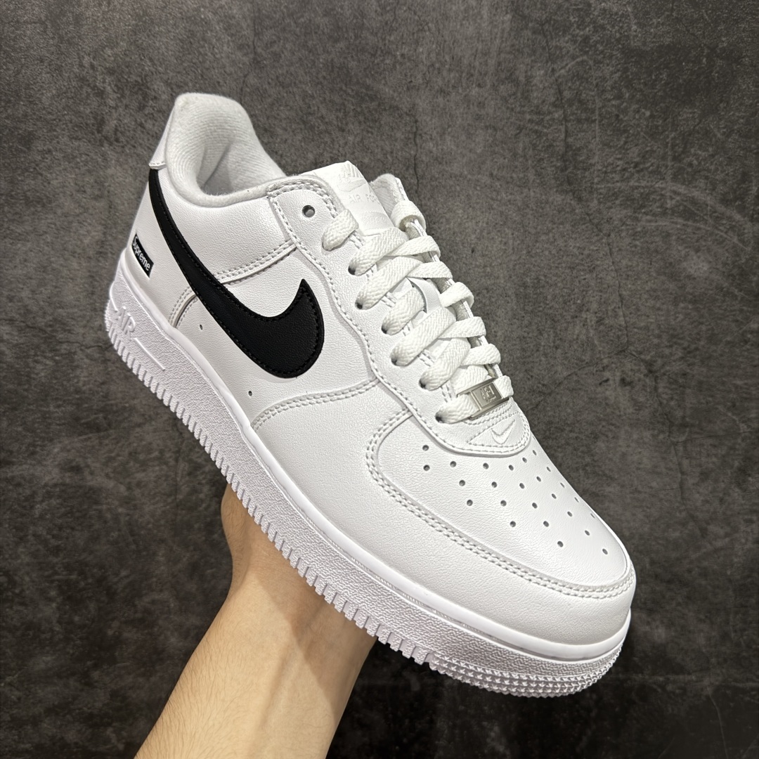Supreme X NK AIR Force 1 Low 空军一号联名 白黑色 CU9225-102同步