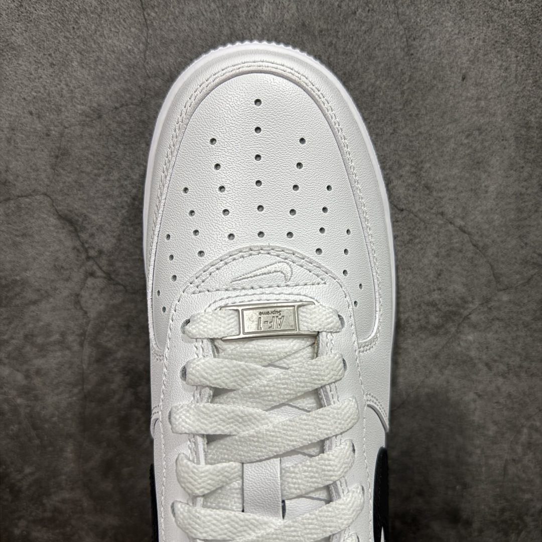 Supreme X NK AIR Force 1 Low 空军一号联名 白黑色 CU9225-102同步