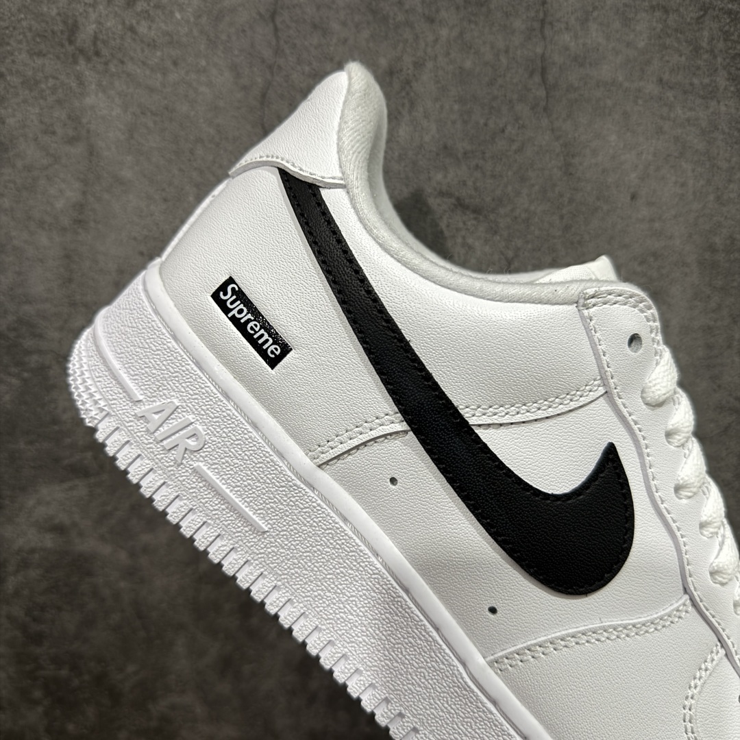 Supreme X NK AIR Force 1 Low 空军一号联名 白黑色 CU9225-102同步
