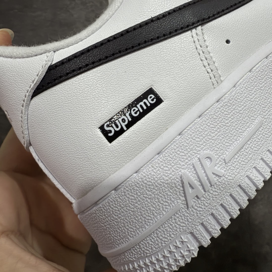 Supreme X NK AIR Force 1 Low 空军一号联名 白黑色 CU9225-102同步