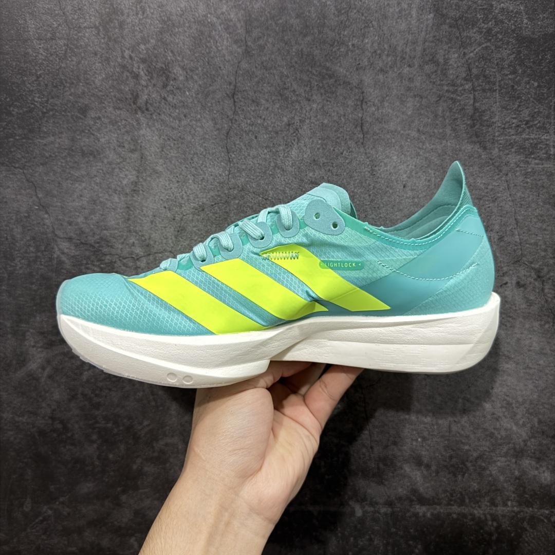 图片[2]-【纯原真碳】Adidas Adizero Takumi Sen 11 W 阿迪达斯 耐磨减震专业跑步鞋 无论是平时训练还是马拉松 让这款跑步鞋伴你畅快开跑 兼具舒适性和结构感 搭载Lightstrike科技 为步伐注入活力 货号：JQ2813-选品中心