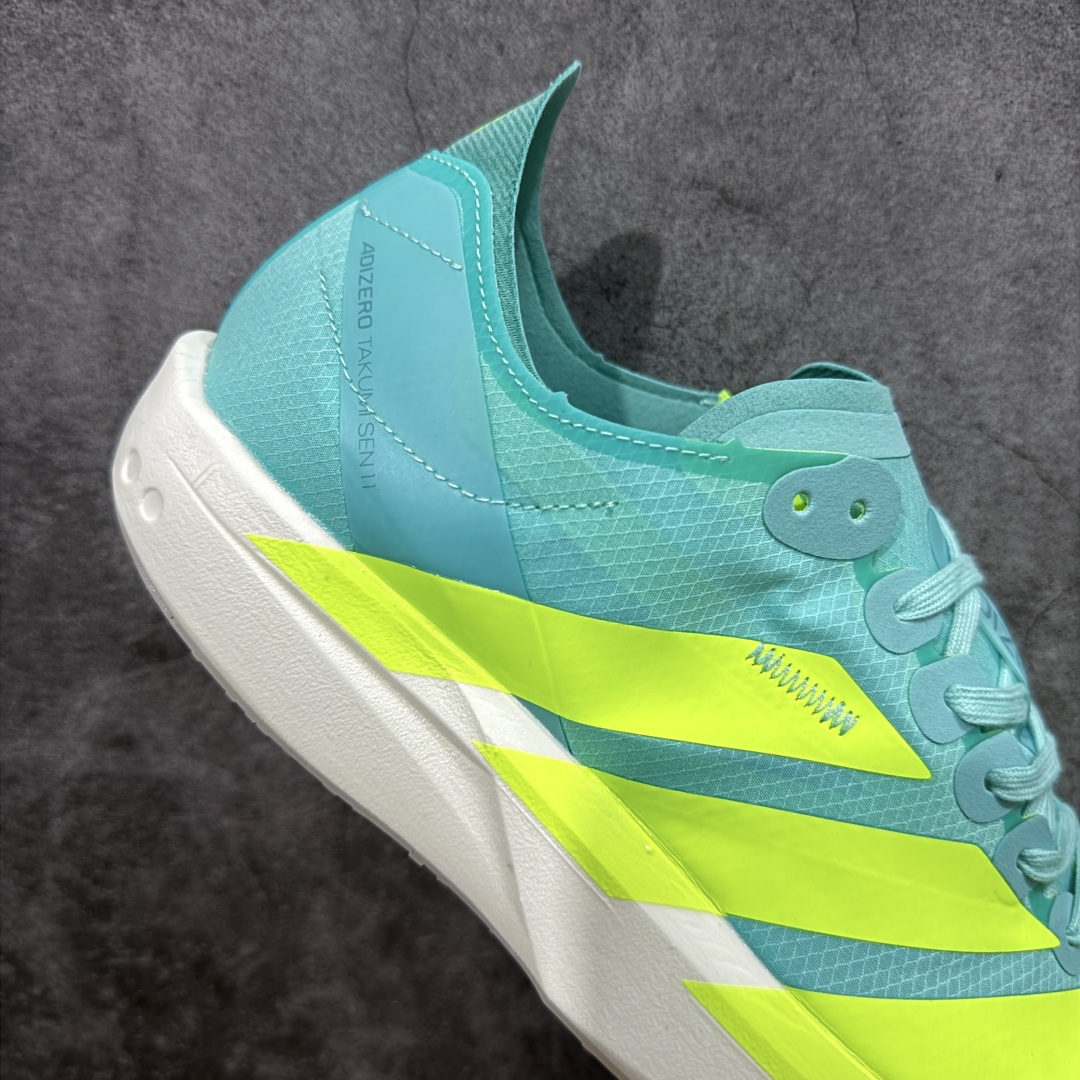 图片[7]-【纯原真碳】Adidas Adizero Takumi Sen 11 W 阿迪达斯 耐磨减震专业跑步鞋 无论是平时训练还是马拉松 让这款跑步鞋伴你畅快开跑 兼具舒适性和结构感 搭载Lightstrike科技 为步伐注入活力 货号：JQ2813-选品中心