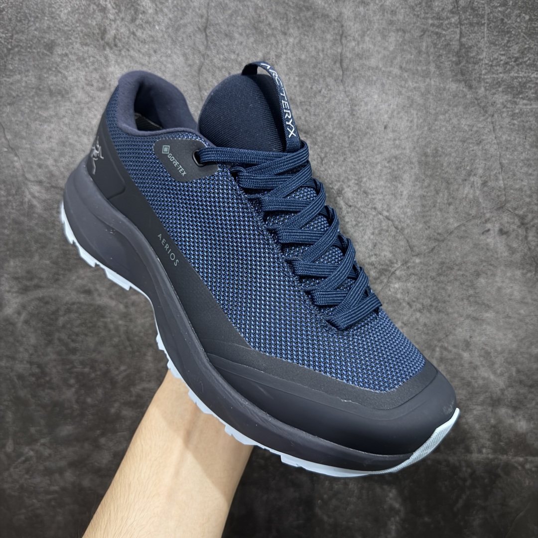 图片[3]-【正确版】Arcteryx始祖鸟Aerios 男女情侣款低帮登山鞋 适合技术路线单日徒步穿着 aerios 鞋受到长途野外跑步鞋的启发 适合在变化的地形上进行快速轻快的徒步旅行穿着，舒适而有支撑性，鞋面更轻薄透气舒适。敏捷、稳定和技术路线上的自信源于vibram® megagrip外底、压缩eva内底以及一体的tpu 尺码：36-45-选品中心