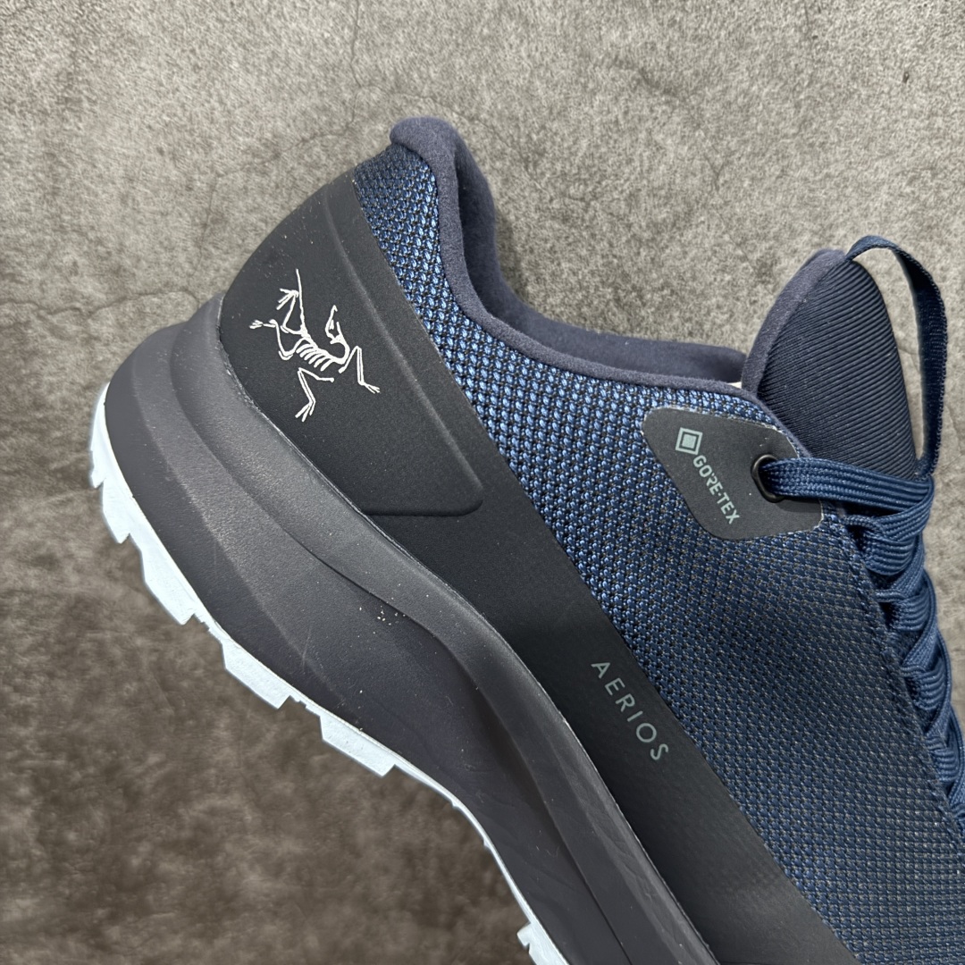 图片[7]-【正确版】Arcteryx始祖鸟Aerios 男女情侣款低帮登山鞋 适合技术路线单日徒步穿着 aerios 鞋受到长途野外跑步鞋的启发 适合在变化的地形上进行快速轻快的徒步旅行穿着，舒适而有支撑性，鞋面更轻薄透气舒适。敏捷、稳定和技术路线上的自信源于vibram® megagrip外底、压缩eva内底以及一体的tpu 尺码：36-45-选品中心
