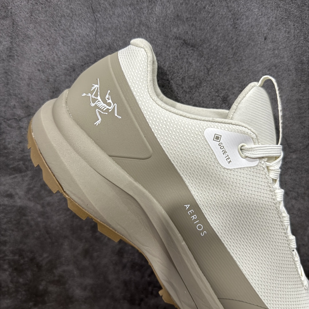 图片[7]-【正确版】Arcteryx始祖鸟Aerios 男女情侣款低帮登山鞋 适合技术路线单日徒步穿着 aerios 鞋受到长途野外跑步鞋的启发 适合在变化的地形上进行快速轻快的徒步旅行穿着，舒适而有支撑性，鞋面更轻薄透气舒适。敏捷、稳定和技术路线上的自信源于vibram® megagrip外底、压缩eva内底以及一体的tpu 尺码：36-45-选品中心