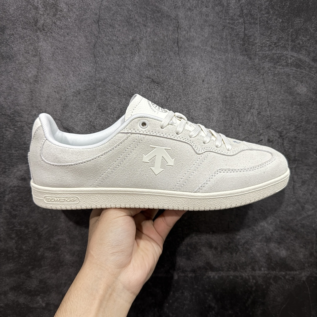 【公司级】迪桑特DESCENTE CHRON COURT SB 复古轻质 耐磨低帮 生活休闲鞋 尺码: 36-45-选品中心