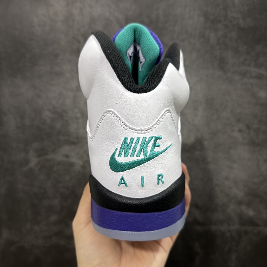 【福利特价🧧】Air Jordan 5 Retro AJ5乔5 男子文化篮球鞋 aj5白紫葡萄!货号HQ