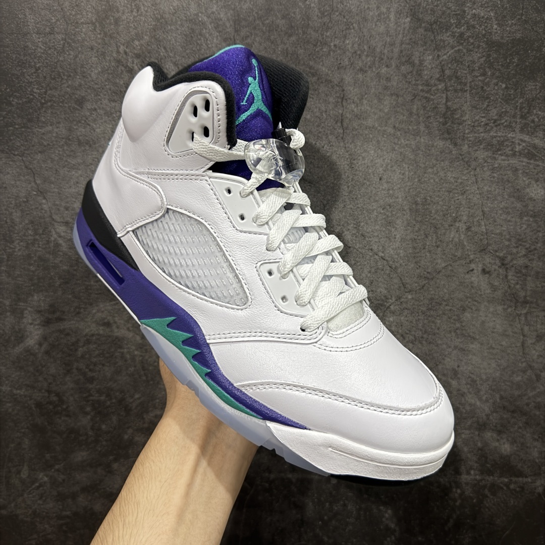 【福利特价🧧】Air Jordan 5 Retro AJ5乔5 男子文化篮球鞋 aj5白紫葡萄!货号HQ