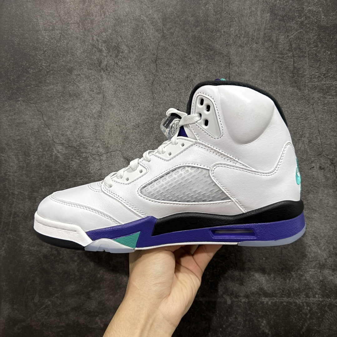 【福利特价🧧】Air Jordan 5 Retro AJ5乔5 男子文化篮球鞋 aj5白紫葡萄!货号HQ