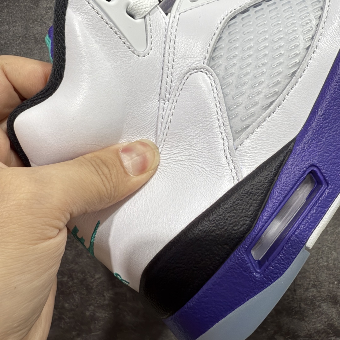 【福利特价🧧】Air Jordan 5 Retro AJ5乔5 男子文化篮球鞋 aj5白紫葡萄!货号HQ