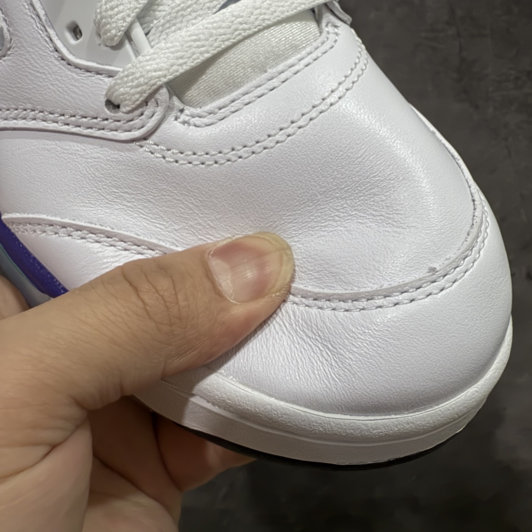 【福利特价🧧】Air Jordan 5 Retro AJ5乔5 男子文化篮球鞋 aj5白紫葡萄!货号HQ
