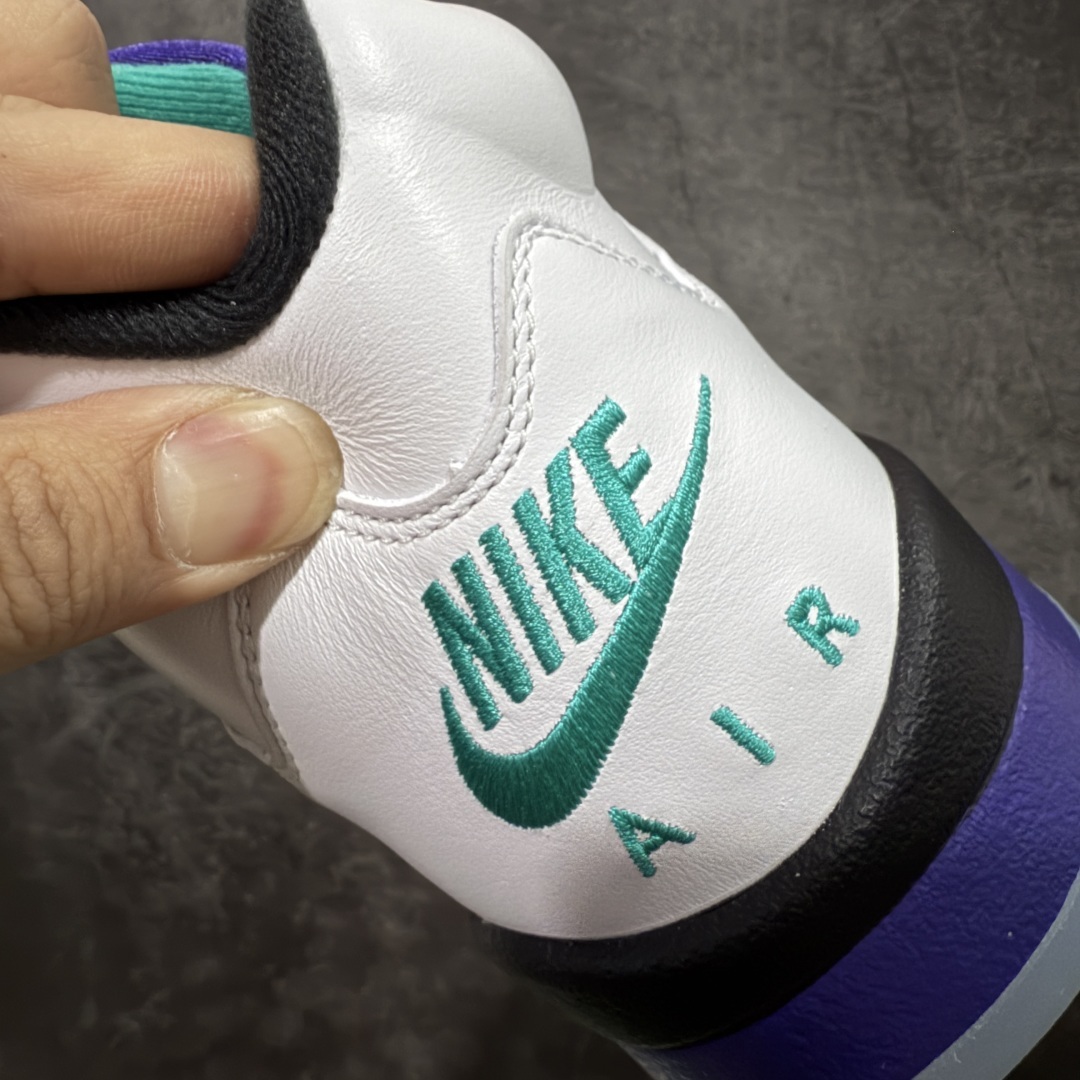 【福利特价🧧】Air Jordan 5 Retro AJ5乔5 男子文化篮球鞋 aj5白紫葡萄!货号HQ