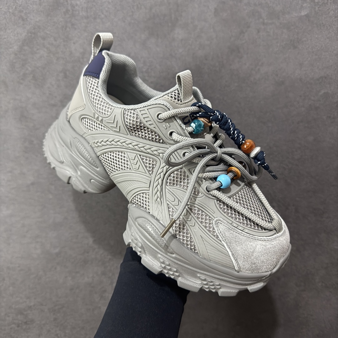 图片[3]-【公司级】新晋潮流鞋靴品牌GGCC秋冬新款 【张艺凡同款】GG-CC 2025 珠串 8cm厚底增高 千禧风复古未来老爹鞋 重新开拓老爹新世代版图 无需定义只为个性表达 鞋底自带增高效果，穿上秒变大长腿 原版吸膜气垫鞋底防滑耐磨❤️ 货号：G25X8691 尺码：35 36 37 38 39 40-选品中心