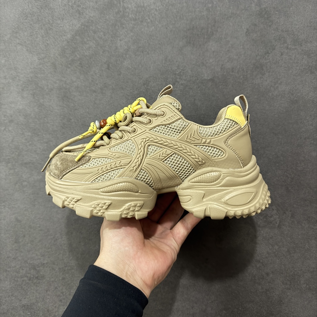 图片[2]-【公司级】新晋潮流鞋靴品牌GGCC秋冬新款 【张艺凡同款】GG-CC 2025 珠串 8cm厚底增高 千禧风复古未来老爹鞋 重新开拓老爹新世代版图 无需定义只为个性表达 鞋底自带增高效果，穿上秒变大长腿 原版吸膜气垫鞋底防滑耐磨❤️ 货号：G25X8691 尺码：35 36 37 38 39 40-选品中心