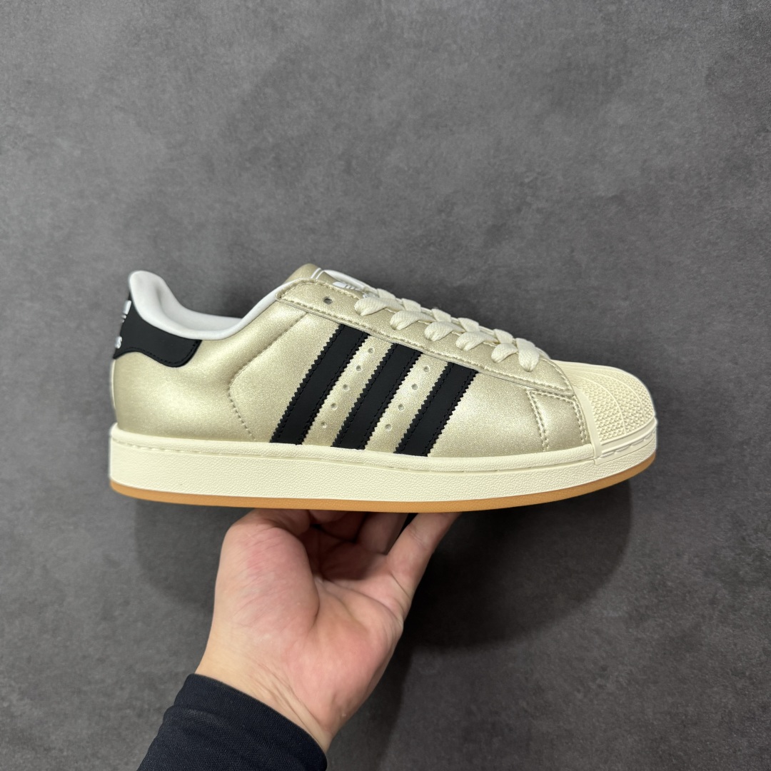 【纯原版】阿迪达斯 Adidas Originals Superstar II 防滑耐磨轻便透气 低帮贝壳头板鞋 升级版鞋型更贴合脚型,标志性贝壳头+三条杠设计,复古又百搭,从60年代火到现在不是没道理 货号:HQ2691 尺码:35.5-45半-选品中心