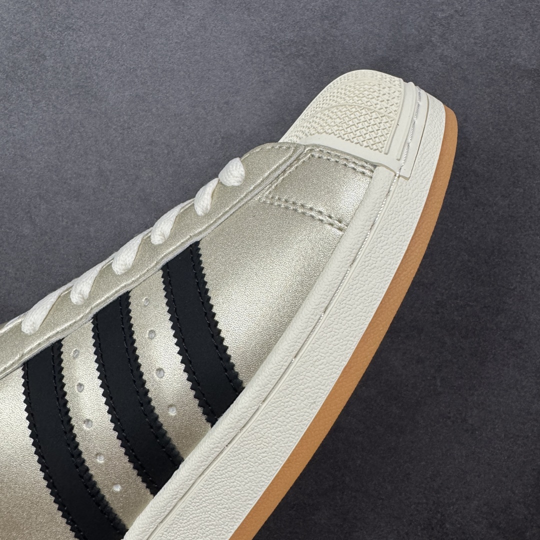 图片[5]-【纯原版】阿迪达斯 Adidas Originals Superstar II 防滑耐磨轻便透气 低帮贝壳头板鞋 升级版鞋型更贴合脚型，标志性贝壳头+三条杠设计，复古又百搭，从60年代火到现在不是没道理 货号：HQ2691 尺码：35.5-45半-选品中心