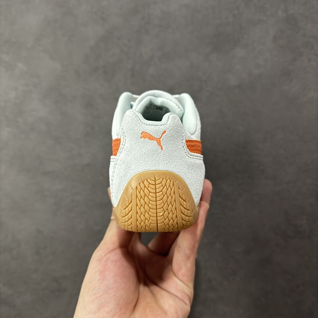 图片[4]-【升级版】Puma Speedcat OG 防滑耐磨低帮德训赛车板鞋 孔眼底座和脚趾凸起由绒面革材料制成 支持侧踏时的踏步工作 脚背和侧板采用尼龙网布 即使在健身房等使用环境中也能确保透气性 像吸盘一样的设计是为了提高体育馆表面的抓地力性能 货号： 406329-40 尺码： 35.5-45-选品中心