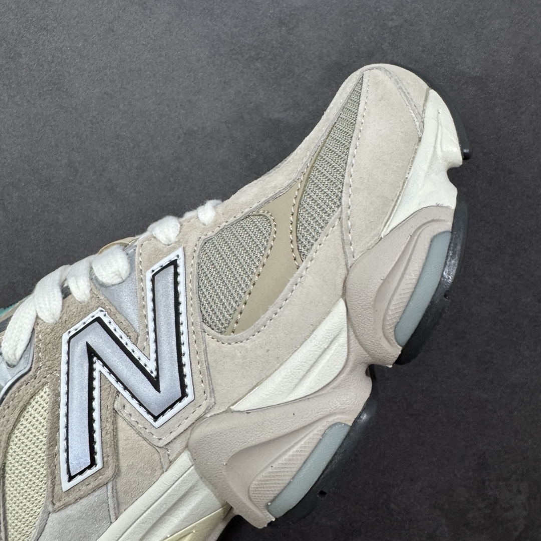 图片[5]-【公司级】 New Balance NB9060 联名款 复古休闲运动慢跑鞋 U9060GRY 全套原楦原纸板原厂数据开发 进口三明治网面 原装进口翻毛皮料正确绒感卡色 正确中底拉帮中底网布细节 原厂标裁 带紫光防伪 定制后跟透明水晶模块 冲裁组合 大底贴合程度胶水上色把控完美 整洁度挑战全网艺术家 多道序QC把关品质完善 匠心打造 耗时两个月开发完成 工艺极其复杂难度可想而知 新开独立私模大底 全网唯一正确六层组合大底 高端零售专供产物 尺码：36 37 37.5 38 38.5 39 40 40.5 41 42 42.5 43 44 45-选品中心