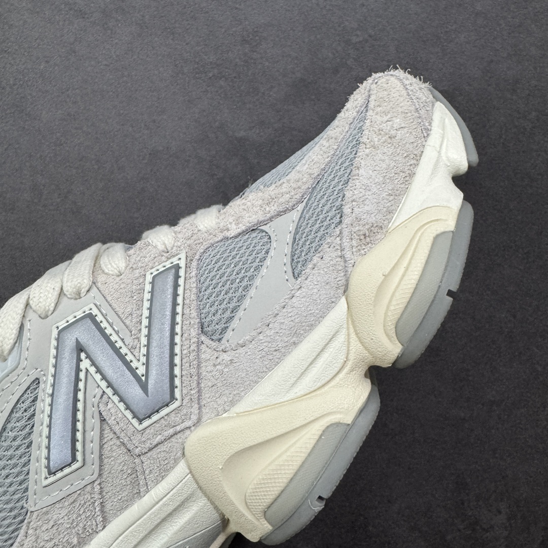 图片[5]-【公司级】 New Balance NB9060 联名款 复古休闲运动慢跑鞋 U9060HSA 全套原楦原纸板原厂数据开发 进口三明治网面 原装进口翻毛皮料正确绒感卡色 正确中底拉帮中底网布细节 原厂标裁 带紫光防伪 定制后跟透明水晶模块 冲裁组合 大底贴合程度胶水上色把控完美 整洁度挑战全网艺术家 多道序QC把关品质完善 匠心打造 耗时两个月开发完成 工艺极其复杂难度可想而知 新开独立私模大底 全网唯一正确六层组合大底 高端零售专供产物 尺码：36 37 37.5 38 38.5 39 40 40.5 41 42 42.5 43 44 45-选品中心