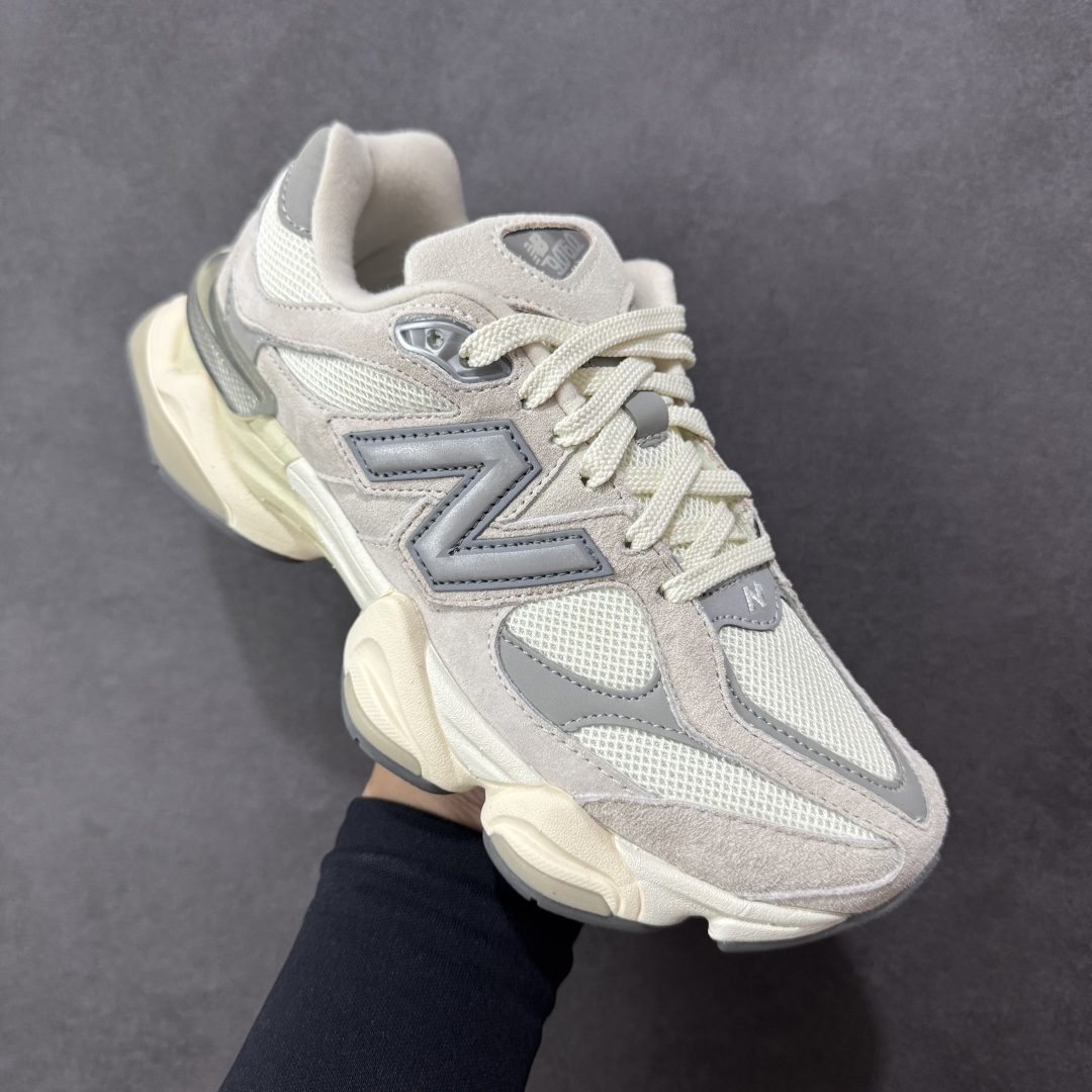 图片[3]-【公司级】 New Balance NB9060 联名款 复古休闲运动慢跑鞋 U9060ECA 全套原楦原纸板原厂数据开发 进口三明治网面 原装进口翻毛皮料正确绒感卡色 正确中底拉帮中底网布细节 原厂标裁 带紫光防伪 定制后跟透明水晶模块 冲裁组合 大底贴合程度胶水上色把控完美 整洁度挑战全网艺术家 多道序QC把关品质完善 匠心打造 耗时两个月开发完成 工艺极其复杂难度可想而知 新开独立私模大底 全网唯一正确六层组合大底 高端零售专供产物 尺码：36 37 37.5 38 38.5 39 40 40.5 41 42 42.5 43 44 45-选品中心