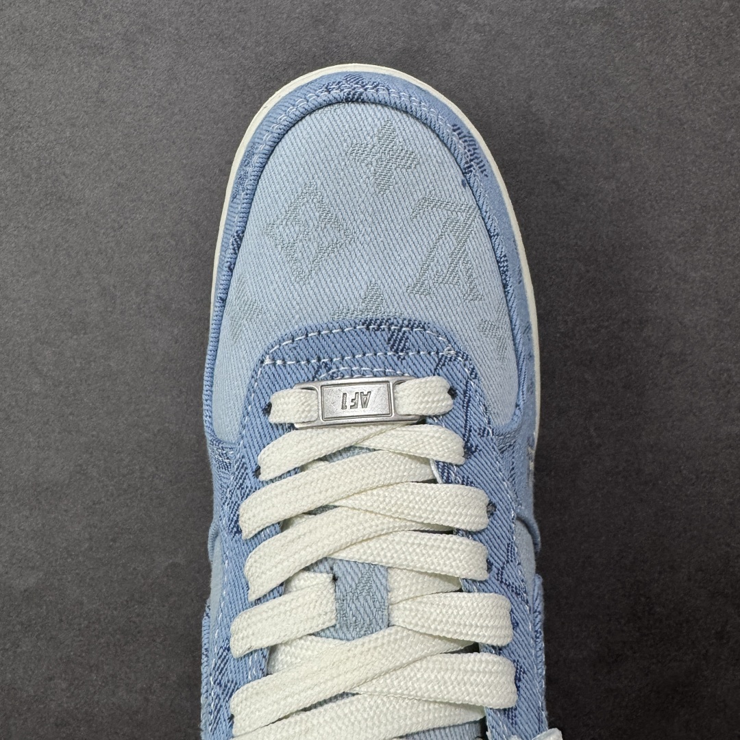图片[8]-【定制版】Nike Air Force 1\’07 Low LV联名 浅蓝 空军一号低帮休闲板鞋 YF9511-823  原楦头原纸板 高端定制鞋盒 原厂鞋底 超高清洁度 细节完美  尺码：36 36.5 37.5 38 38.5 39 40 40.5 41 42 42.5 43 44 44.5 45-选品中心