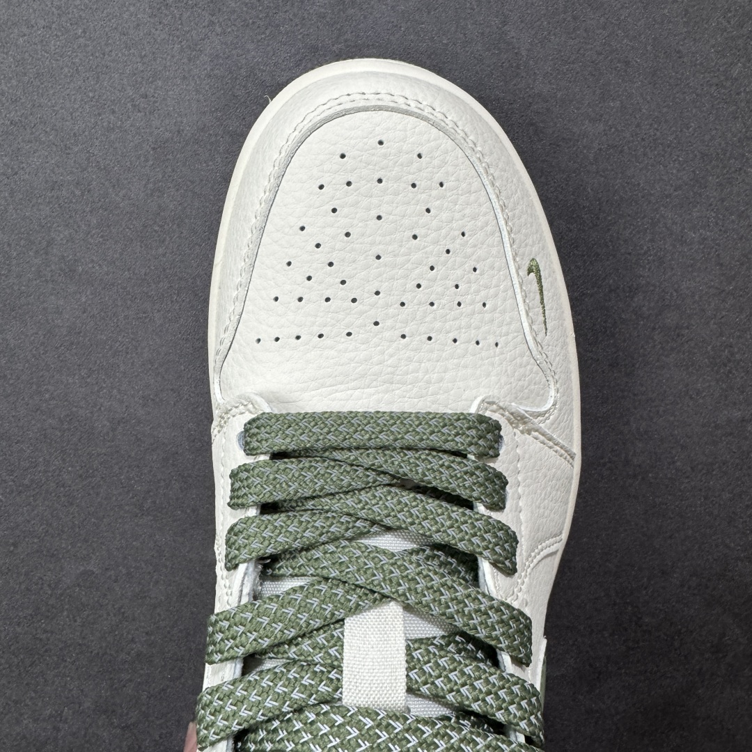 图片[8]-【定制版】Air Jordan 1 Low AJ1 乔1古驰联名 米军绿 高端定制 低帮复古篮球鞋 定制鞋盒 大厂纯原品质出货 超高清洁度 皮料切割干净无任何毛边 细节完美 货号：XX3168-168 尺码：36 36.5 37.5 38 38.5 39 40 40.5 41 42 42.5 43 44 44.5 45-选品中心