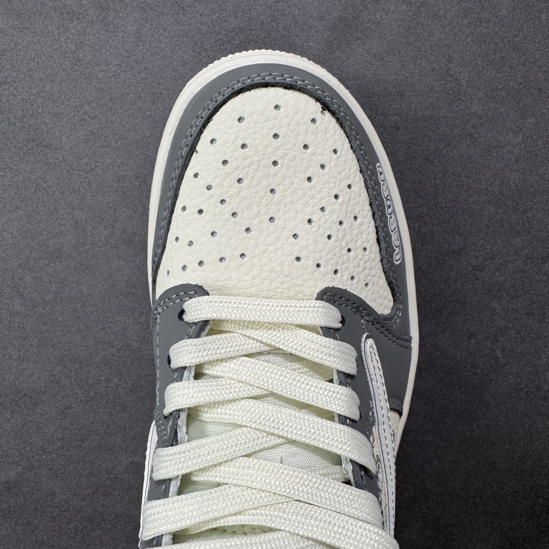 图片[8]-【定制版】Nike Air Jordan 1 x Travis Scott AJ1倒勾 乔一倒钩 ‘DIY’定制 耐克 低帮文化篮球鞋 完美品质出货 细节如图所示 鞋面切割工整 冲孔整齐干净 中底拉帮线 整体清洁度非常好 货号：LD2028-055 尺码：36 36.5 37.5 38 38.5 39 40 40.5 41 42 42.5 43 44 45-选品中心