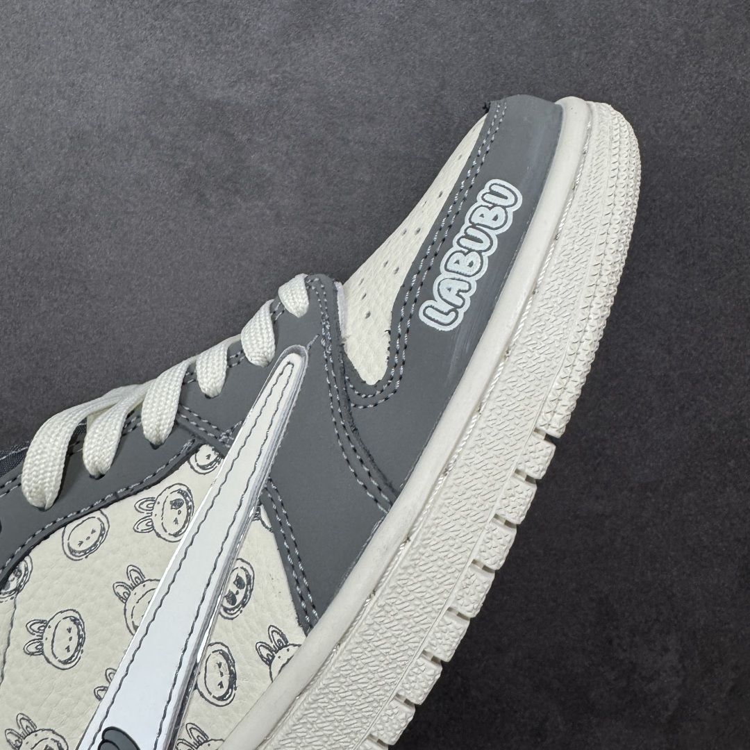 图片[5]-【定制版】Nike Air Jordan 1 x Travis Scott AJ1倒勾 乔一倒钩 ‘DIY’定制 耐克 低帮文化篮球鞋 完美品质出货 细节如图所示 鞋面切割工整 冲孔整齐干净 中底拉帮线 整体清洁度非常好 货号：LD2028-055 尺码：36 36.5 37.5 38 38.5 39 40 40.5 41 42 42.5 43 44 45-选品中心