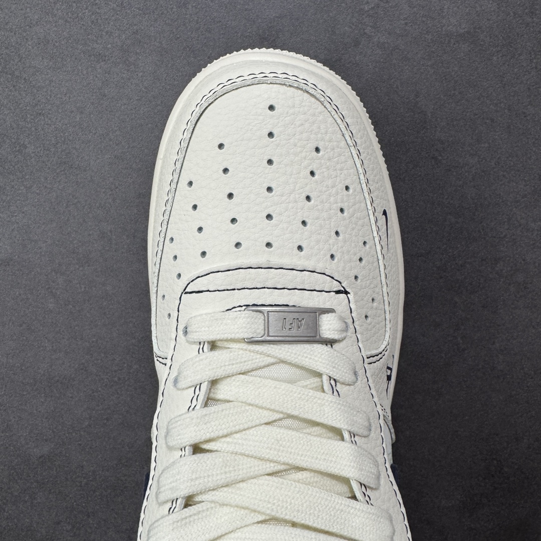 图片[8]-【定制版】Nike Air Force 1\’07 Low LV联名 印花米蓝勾 空军一号低帮休闲板鞋  #原楦头原纸板 原装鞋盒 定制五金配件 内置全掌气垫 原厂鞋底 货号：MZ9588-817  尺码：36 36.5 37.5 38 38.5 39 40 40.5 41 42 42.5 43 44 44.5 45-选品中心