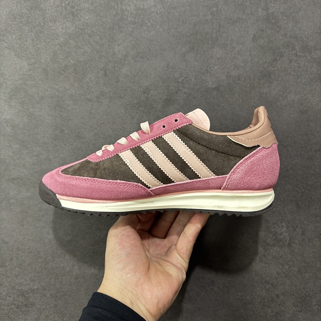 图片[2]-【XS版】AD Originals SL 72 RS 阿迪休闲防滑耐磨低帮板鞋 经典低帮设计和橡胶外底，采用舒爽尼龙鞋面，绒面革饰面和皮革细节 搭载着 Ecotex 鞋舌，更添质感，EVA 中底设计助你舒适出行 货号：JP5200 尺码：35-45-选品中心