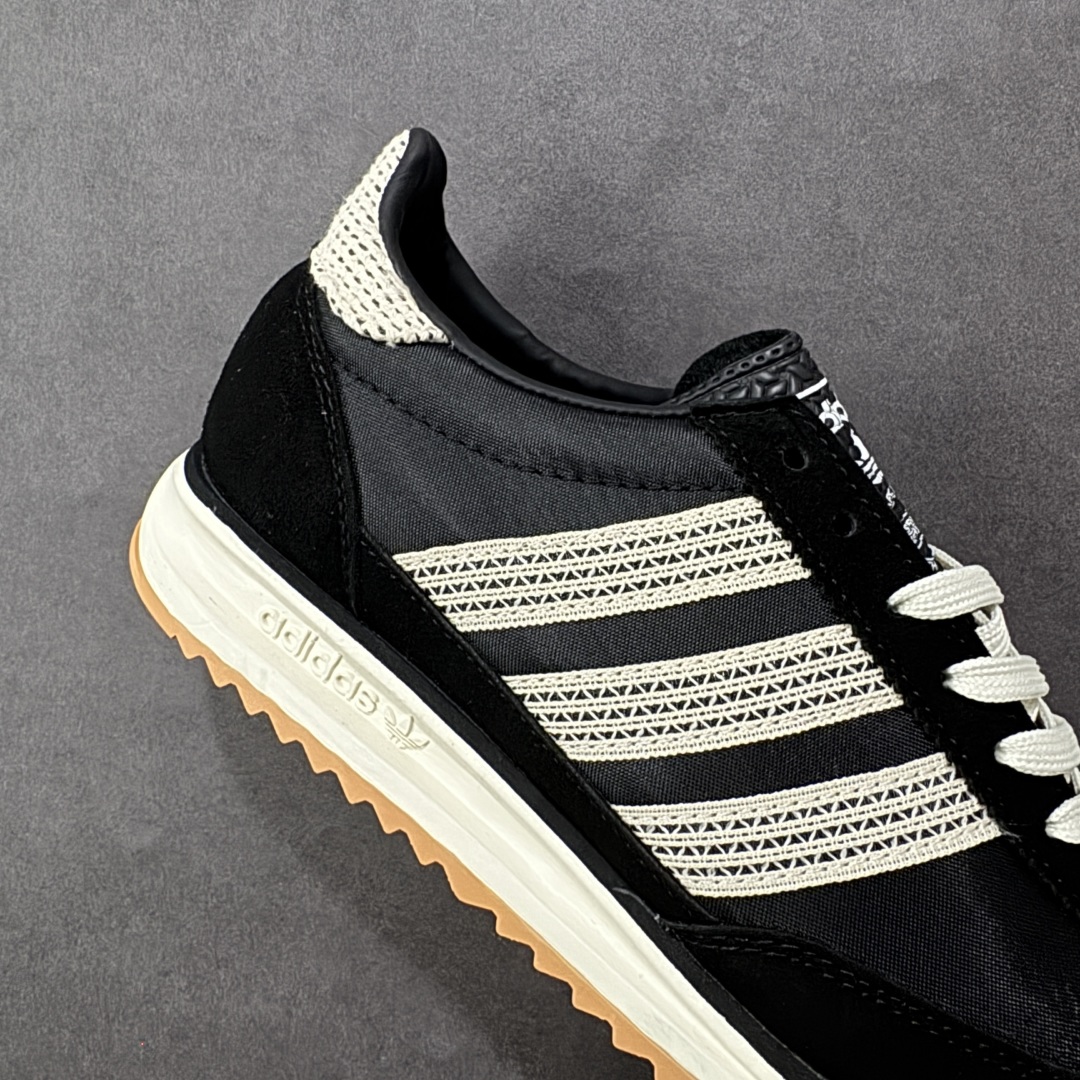 图片[6]-【XS版】AD Originals SL 72 RS 阿迪休闲防滑耐磨低帮板鞋 经典低帮设计和橡胶外底，采用舒爽尼龙鞋面，绒面革饰面和皮革细节 搭载着 Ecotex 鞋舌，更添质感，EVA 中底设计助你舒适出行 货号：JI2745 尺码：35-45-选品中心