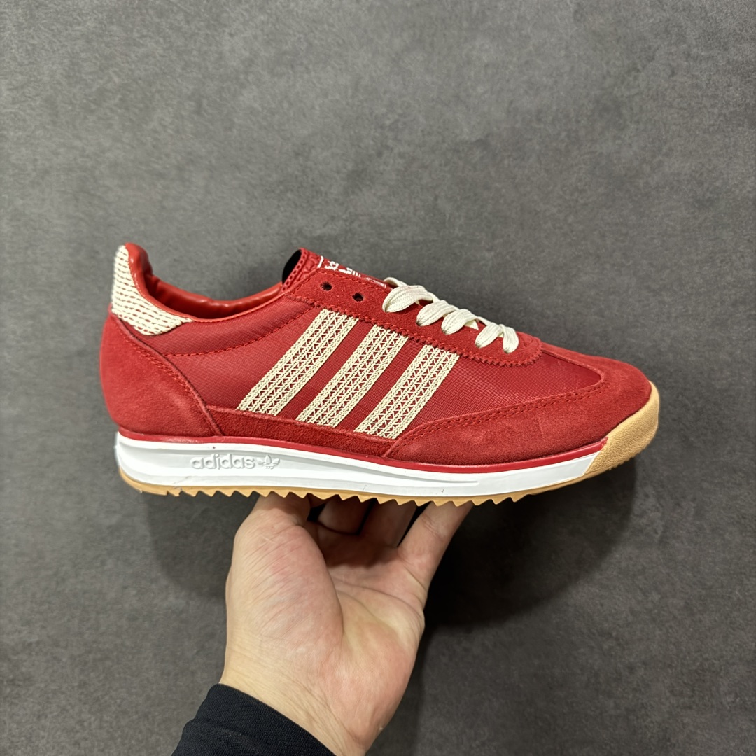 【XS版】AD Originals SL 72 RS 阿迪休闲防滑耐磨低帮板鞋 经典低帮设计和橡胶外底,采用舒爽尼龙鞋面,绒面革饰面和皮革细节 搭载着 Ecotex 鞋舌,更添质感,EVA 中底设计助你舒适出行 货号:JI2746 尺码:35-45-选品中心