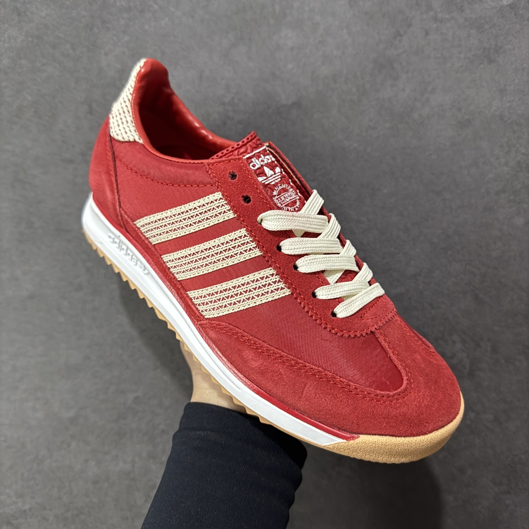 图片[3]-【XS版】AD Originals SL 72 RS 阿迪休闲防滑耐磨低帮板鞋 经典低帮设计和橡胶外底，采用舒爽尼龙鞋面，绒面革饰面和皮革细节 搭载着 Ecotex 鞋舌，更添质感，EVA 中底设计助你舒适出行 货号：JI2746 尺码：35-45-选品中心