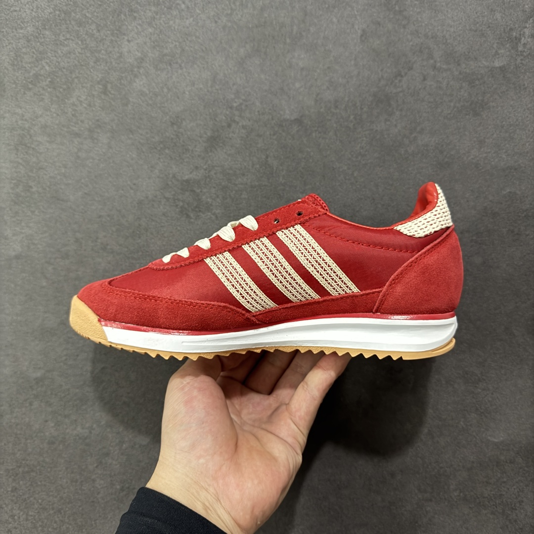 图片[2]-【XS版】AD Originals SL 72 RS 阿迪休闲防滑耐磨低帮板鞋 经典低帮设计和橡胶外底，采用舒爽尼龙鞋面，绒面革饰面和皮革细节 搭载着 Ecotex 鞋舌，更添质感，EVA 中底设计助你舒适出行 货号：JI2746 尺码：35-45-选品中心