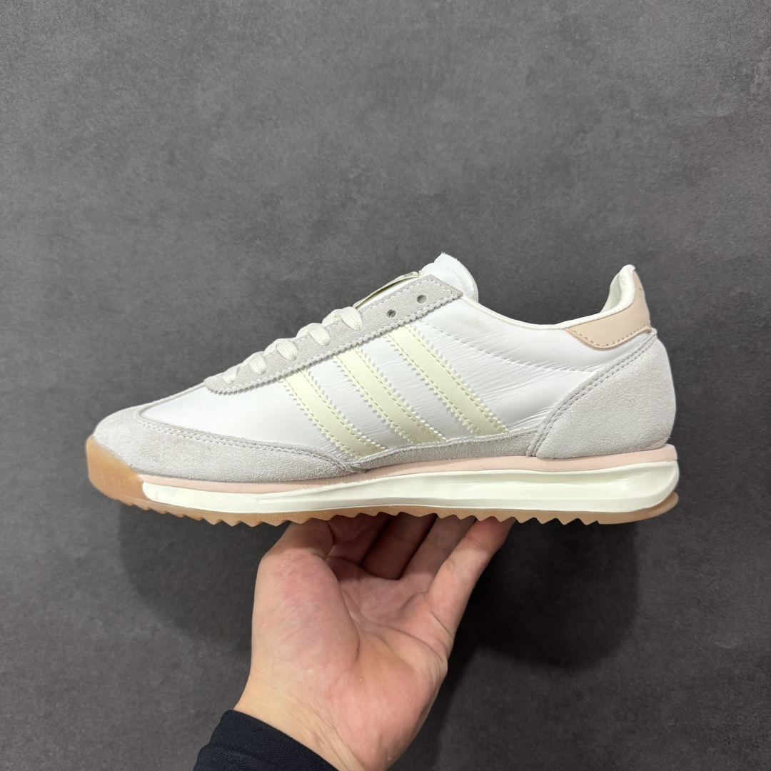 图片[2]-【XS版】AD Originals SL 72 RS 阿迪休闲防滑耐磨低帮板鞋 经典低帮设计和橡胶外底，采用舒爽尼龙鞋面，绒面革饰面和皮革细节 搭载着 Ecotex 鞋舌，更添质感，EVA 中底设计助你舒适出行 货号：JI2491 尺码：35-45-选品中心