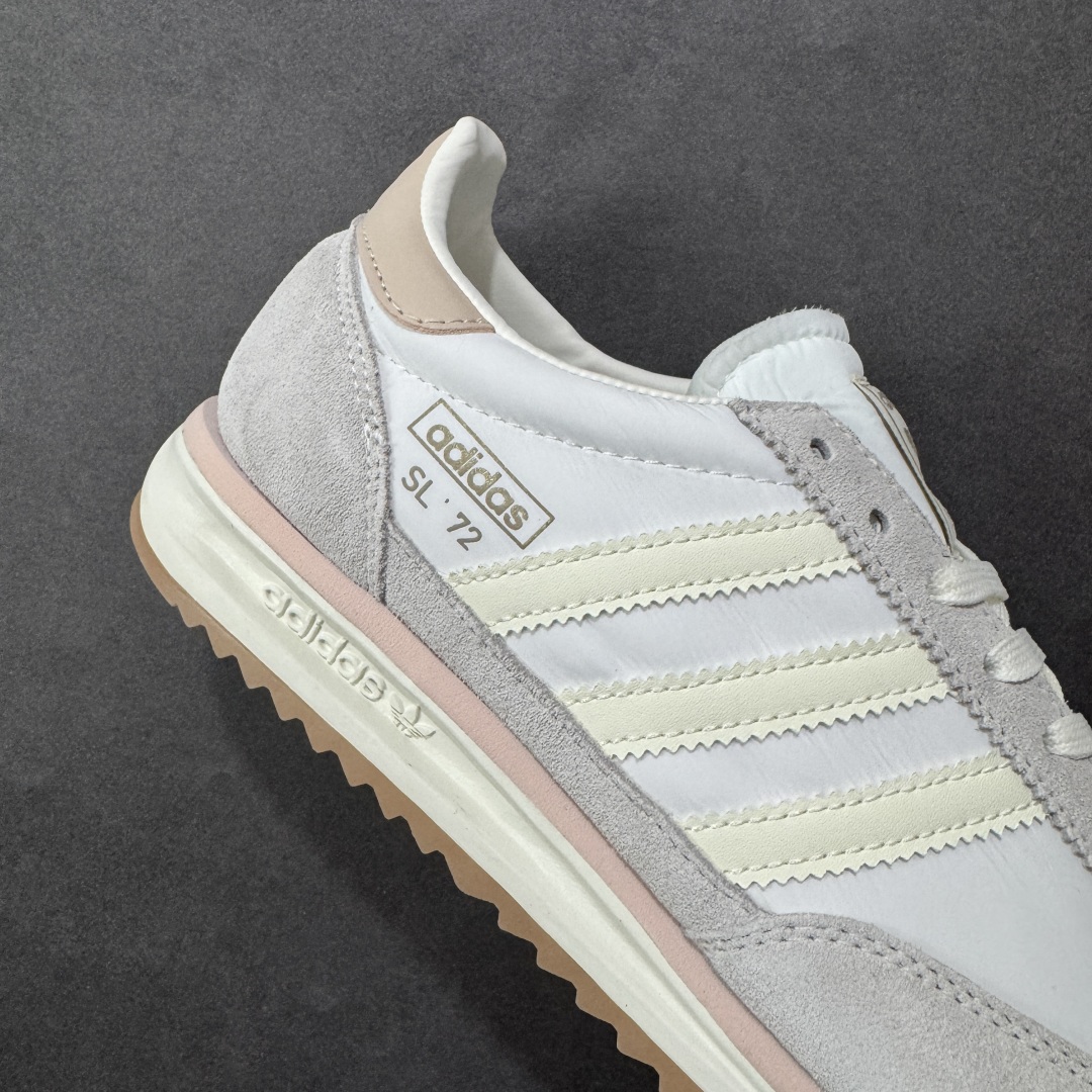 图片[6]-【XS版】AD Originals SL 72 RS 阿迪休闲防滑耐磨低帮板鞋 经典低帮设计和橡胶外底，采用舒爽尼龙鞋面，绒面革饰面和皮革细节 搭载着 Ecotex 鞋舌，更添质感，EVA 中底设计助你舒适出行 货号：JI2491 尺码：35-45-选品中心