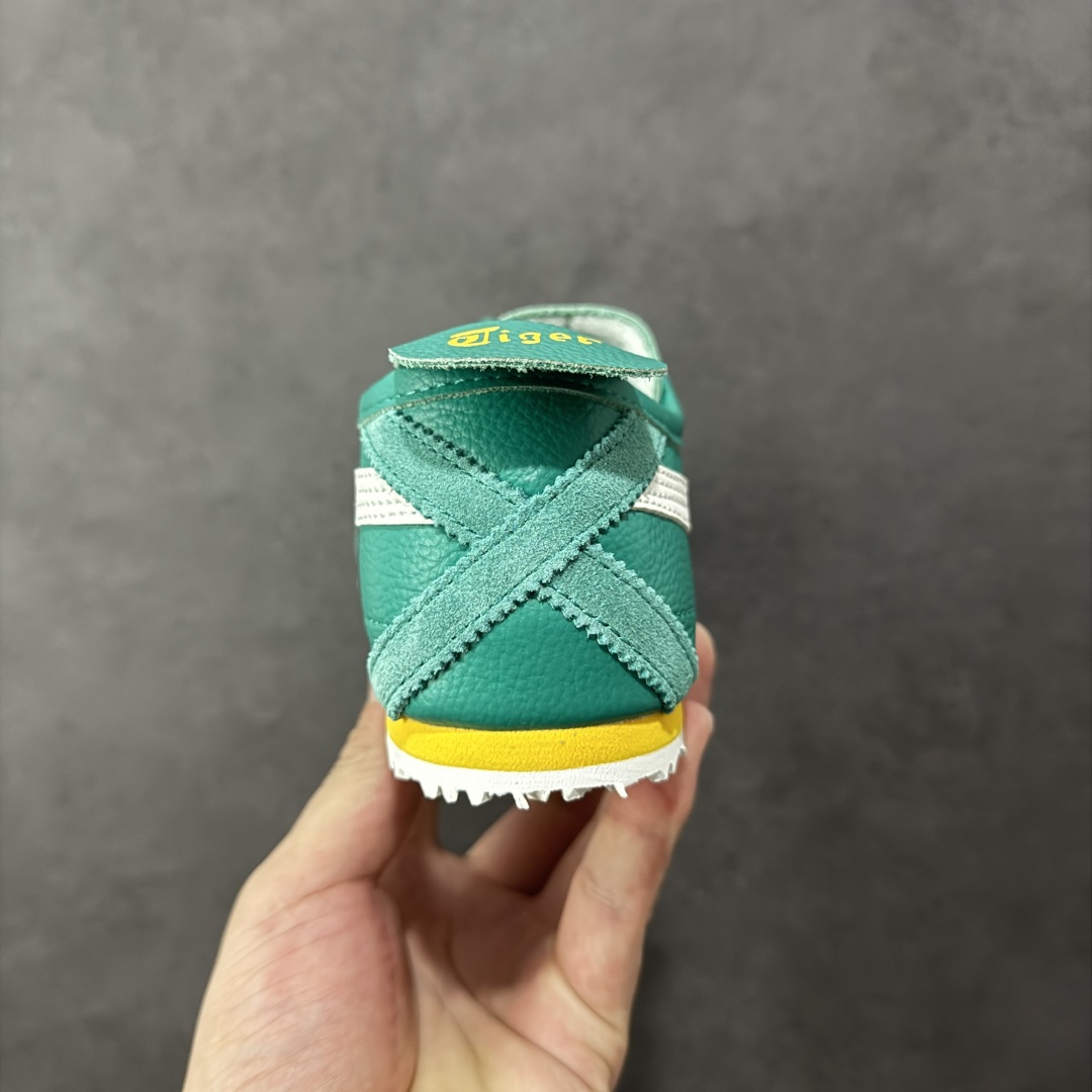 图片[4]-【公司级】Asics Tiger 鬼冢虎 Mexico 66 SD款 绿白 印尼厂Oem原单材料 实拍上架 其余全部客供材料 淘宝B级代购店铺内供💯 四联官方吊牌 乳胶组合鞋垫、羊皮纸质中底 不用宰手买专柜 这里满足你👊🏼 尺码：36-45-选品中心