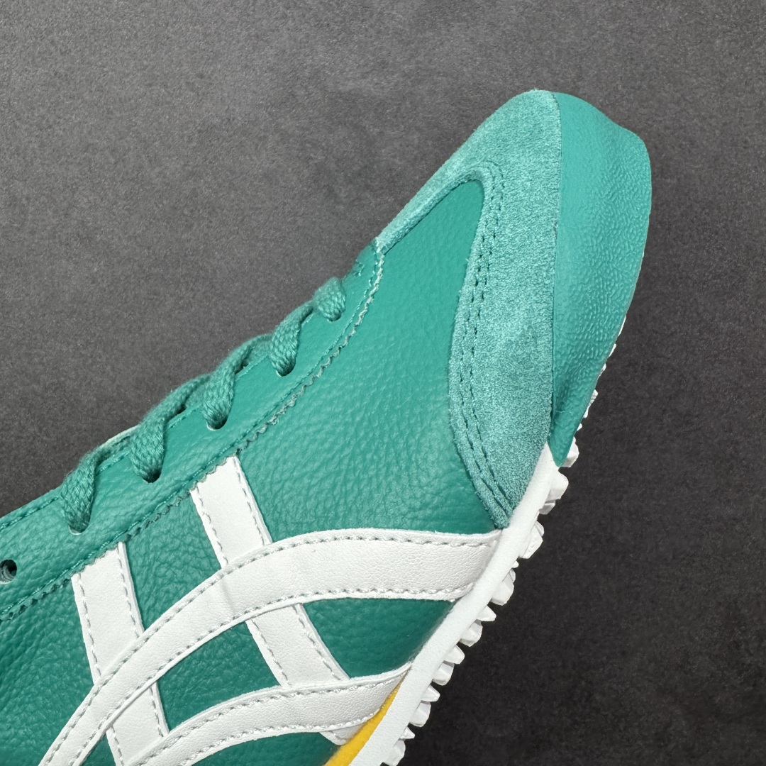 图片[5]-【公司级】Asics Tiger 鬼冢虎 Mexico 66 SD款 绿白 印尼厂Oem原单材料 实拍上架 其余全部客供材料 淘宝B级代购店铺内供💯 四联官方吊牌 乳胶组合鞋垫、羊皮纸质中底 不用宰手买专柜 这里满足你👊🏼 尺码：36-45-选品中心