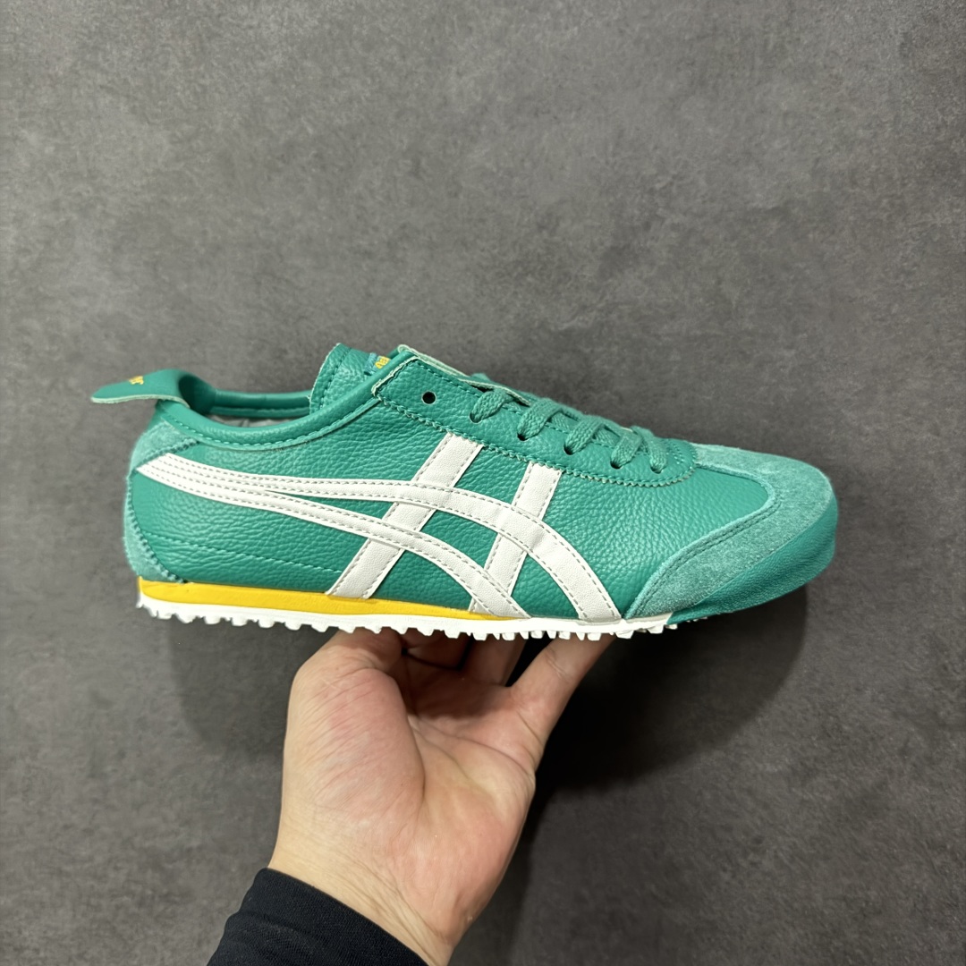 【公司级】Asics Tiger 鬼冢虎 Mexico 66 SD款 绿白 印尼厂Oem原单材料 实拍上架 其余全部客供材料 淘宝B级代购店铺内供💯 四联官方吊牌 乳胶组合鞋垫、羊皮纸质中底 不用宰手买专柜 这里满足你👊🏼 尺码:36-45-选品中心