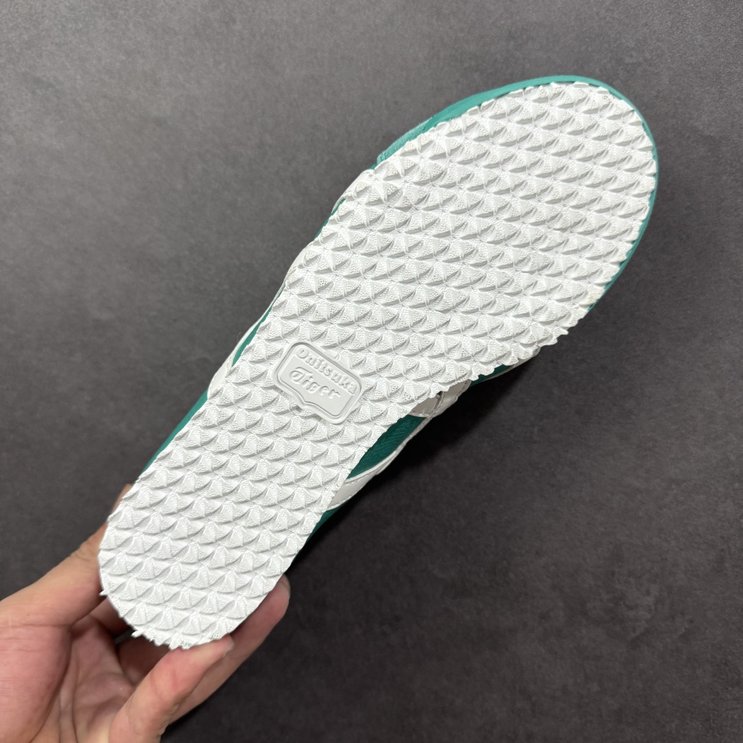图片[9]-【公司级】Asics Tiger 鬼冢虎 Mexico 66 SD款 绿白 印尼厂Oem原单材料 实拍上架 其余全部客供材料 淘宝B级代购店铺内供💯 四联官方吊牌 乳胶组合鞋垫、羊皮纸质中底 不用宰手买专柜 这里满足你👊🏼 尺码：36-45-选品中心
